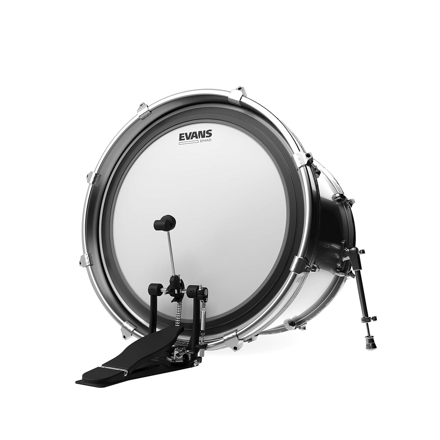 Our Take​ on the evans EMAD​ 24-inch Coated Bass Head