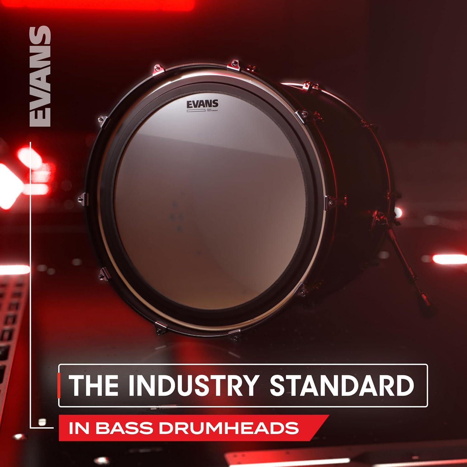 Our Take on the Evans EMAD 24-inch coated Bass Head
